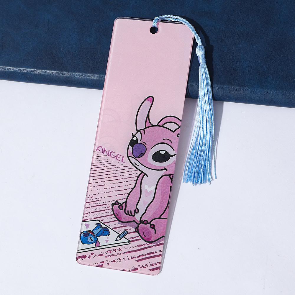 Disney S Lilo Stitch BookmarkFeaturing A TasselA Cartoon Anime Style Accessory and Stationery Item Perfect for Students and Book Lovers