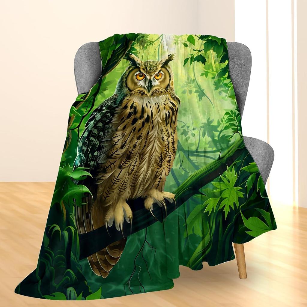 Weißer Tiger Überwurf Dünne Decke Tiere Bedruckt Leicht für Sofa Heimdeko Geschenk für Löwen Tiger Elch Bären Hunde Katzen Liebhaber