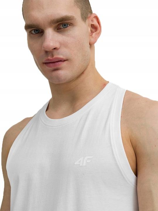 4F Koszulka Męska Tank Top Bezrękawnik T-Shirt