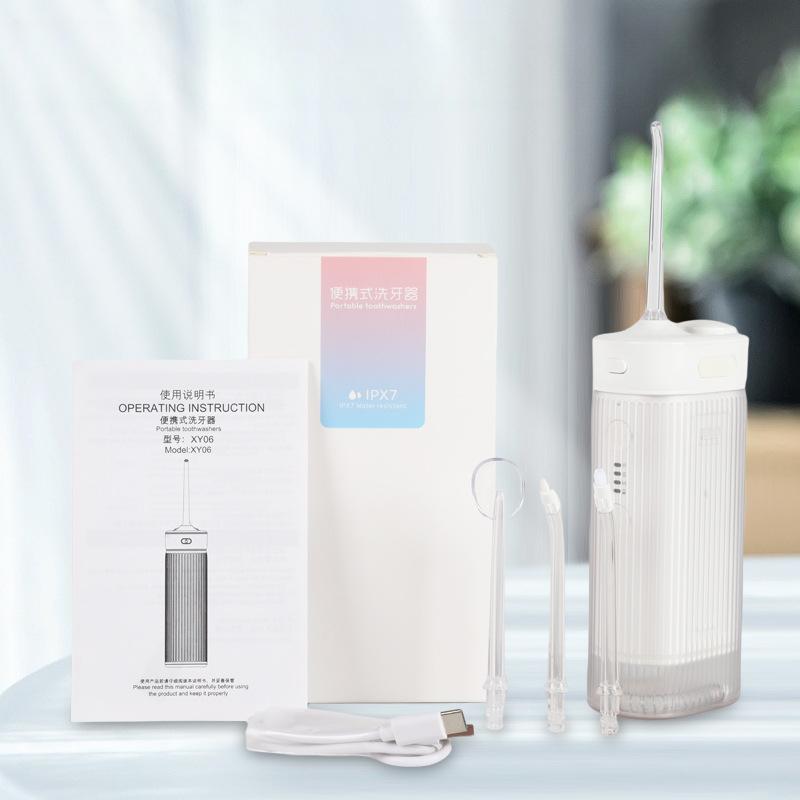 Portable Household Oral Cleaning Scrubber, Electric Waterproof Flusher, Water Floss Production, Special for Orthodontics