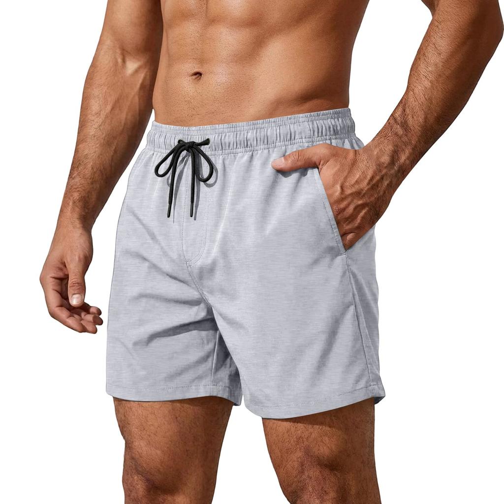 Men's Summer Drawstring Casual Shorts Men's Fashion Sports Shorts