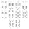 Eyebrow Stickers Making Up Tools Eyebrows Tattooing Tool Beautiful Young Girls Waterproof Tattoos Decals Cosmetic Accessory
