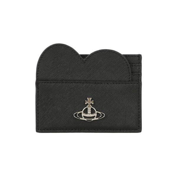 

Vivienne WeStwood Women S Saffiano Heart Card Wallet 5403000aw one size