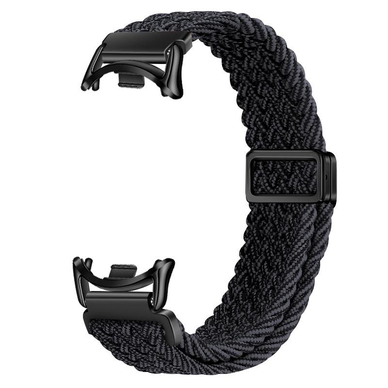 Solo Loop Strap For Xiaomi Mi Band 8 9 Elastic Braided Nylon Adjustable Watchband Correa Bracelet For Miband 10 Miband9 8 Accessories