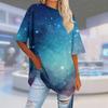 Modisches rundhalsiges lässiges bedrucktes kurzärmeliges T-Shirt Top für Damen und Herren