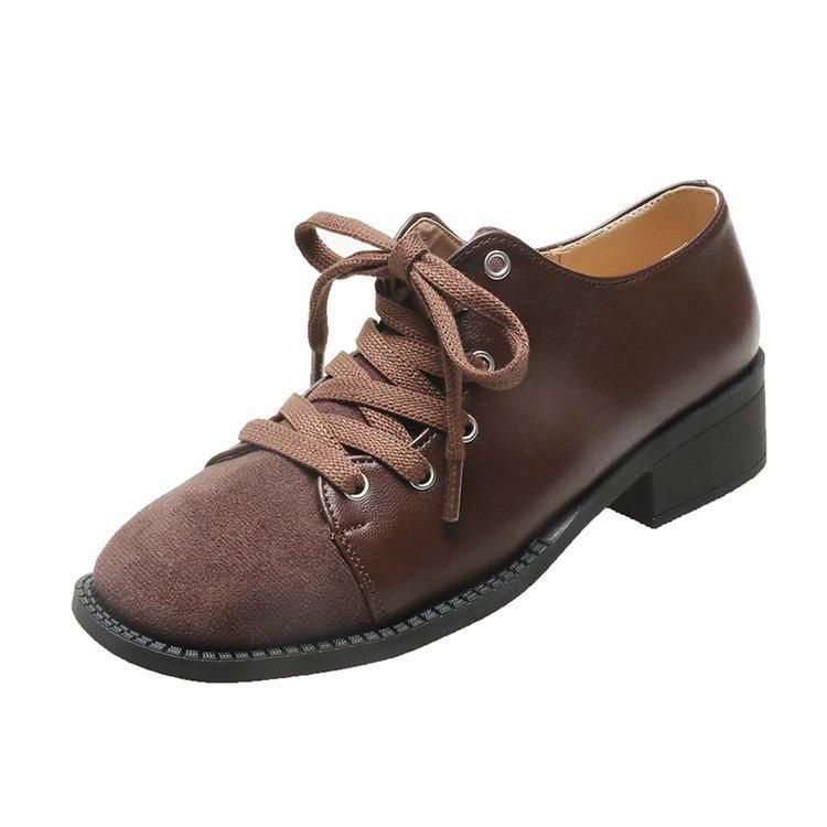 [Youshilai] Retro small square head Mary Jane single shoes women's winter 2025 new temperament versatile small leather shoes