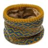 Thick Knit Fleece-Lined Snood: Winter Neck Warmer for Outdoor Cycling