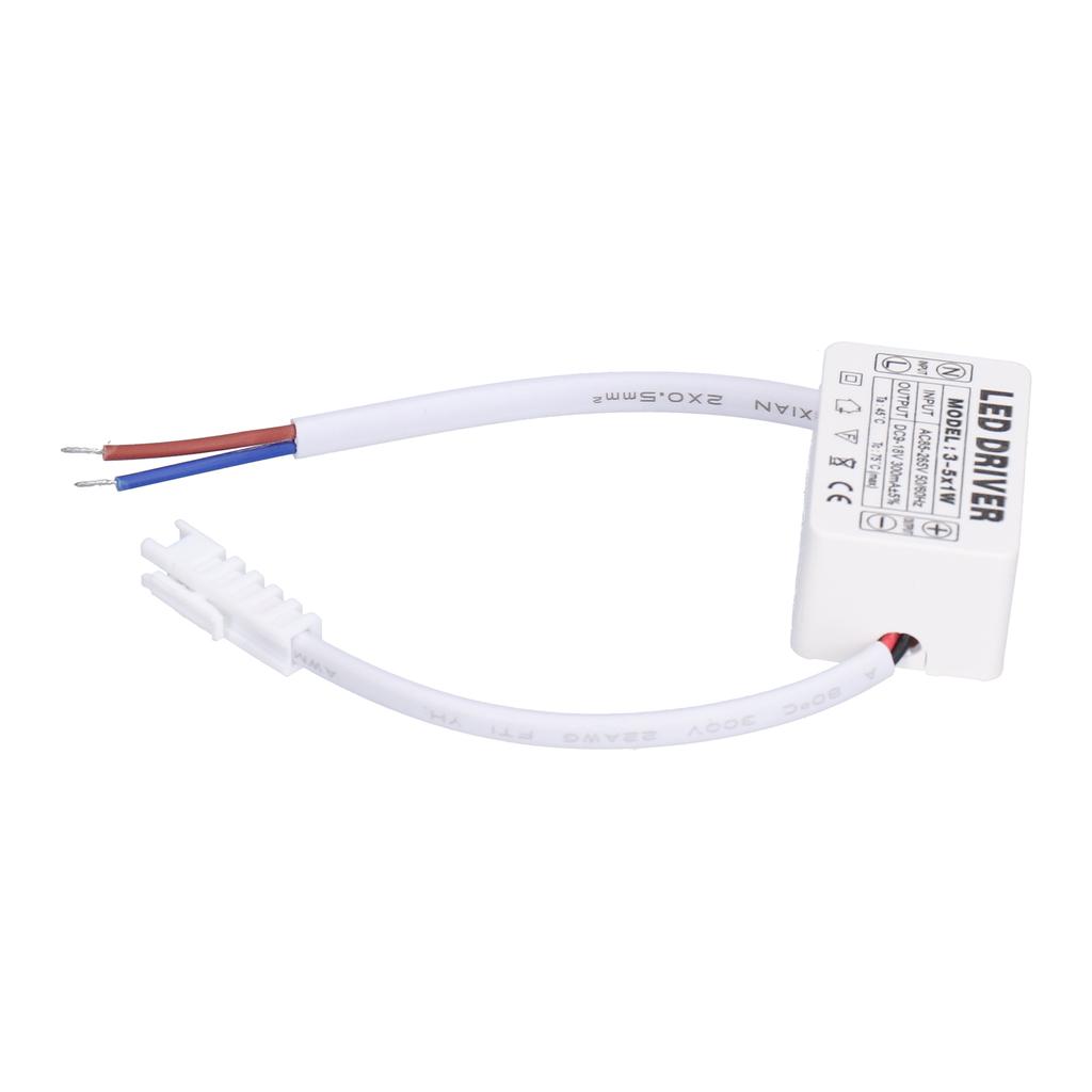 LED Driver 300mA 9‑18VDC Small Size Easy Installation Good Heat Dissipation LED Transformer for Home