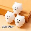1-6Pcs Self Deprecating Bear Pinch Fun Little Bear Pinch Cute Expression Stress-Relieving Pocket Squeeze Toys