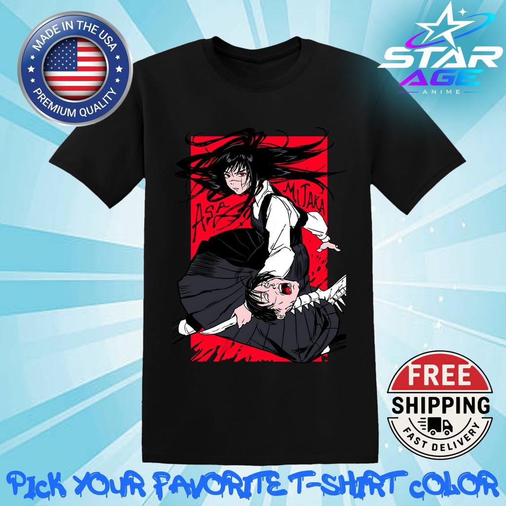 Tee Shirt T-Shirt Chainsaw Man Asa Mitaka St Unisex Anime Style
