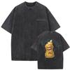 T-shirt Vintage Lavata Edizione Limitata Rapper Kendrick Lamar They Not Like Us Estate Unisex Donna Hip Hop Oversize Street Girocollo Maglietta