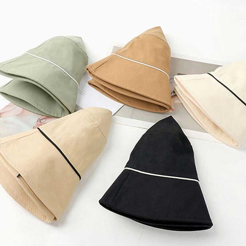 Летняя простая базовая хлопковая панама 5 цветов CH118 Jinbeiji