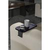 Side Table Adjustable Tray Rectangular Decorative Modern Horizontal Vertical Sofa Table Walnut