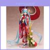 Exquisite Anime Stronger Hatsune Miku Kimono Yukata Hanairogoromo Pvc Action Figure