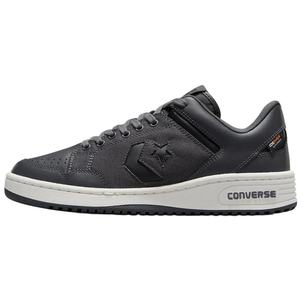 Converse Weapon Comfortable Versatile Non-Slip Durable Low-Top Skate Shoes Unisex Sneakers Gray A11100C
