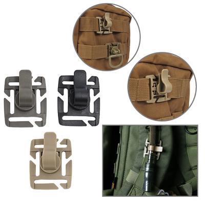 5Pcs Drinking Bag Tube Clamp Pack Water Hose Clamp Fixture Holder Outdoor Tactic Bag Tube Clip Water Bladder Hose Clip