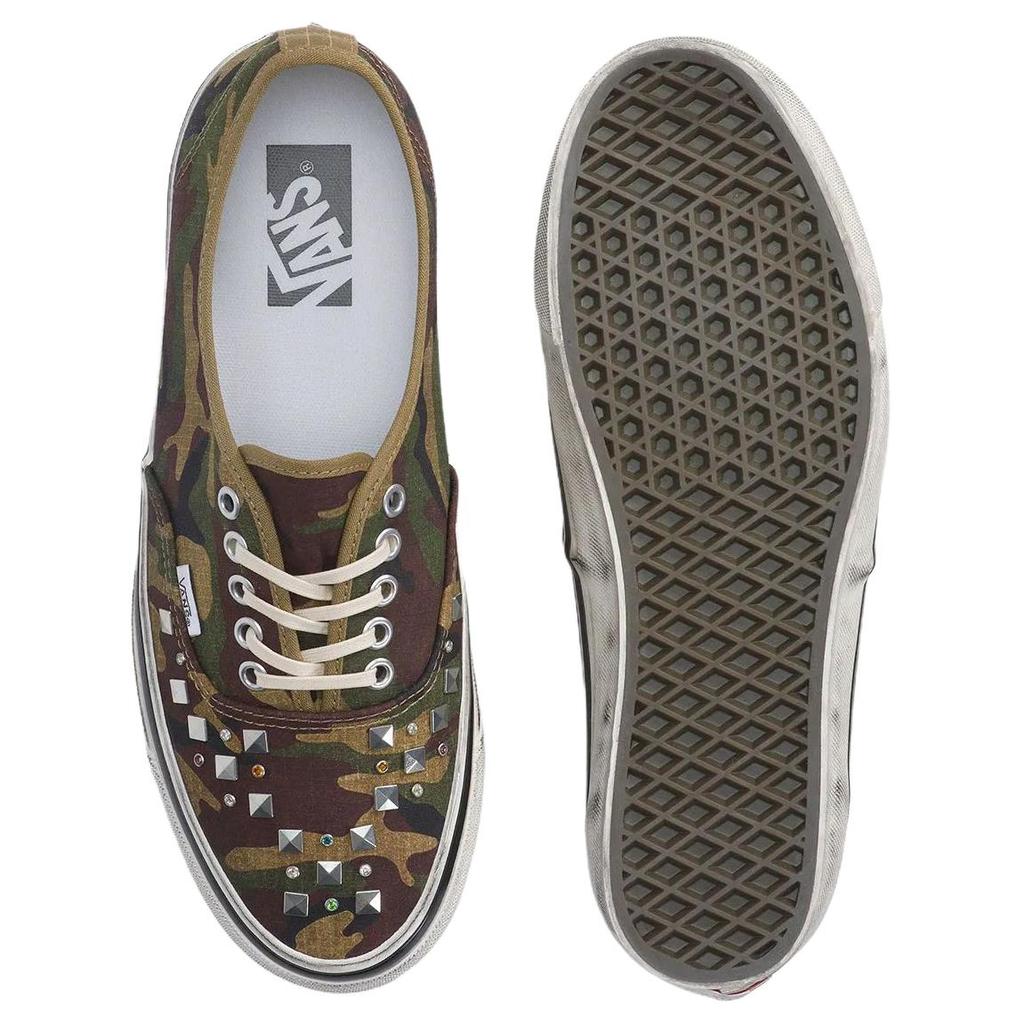 Vans Premium Authentic Woodland Camo Green Men Sneakers VN000D9NWVD