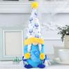 Faceless Ornament Colorful Cloth Hanukkah Festival Gnome Ornament Cultural Home Decorations for Holiday Party Festive