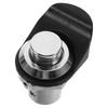 Industrial Push Button Door Latch Retractable Round for Electromechanical Cabinets Distribution Panels Marine Boats
