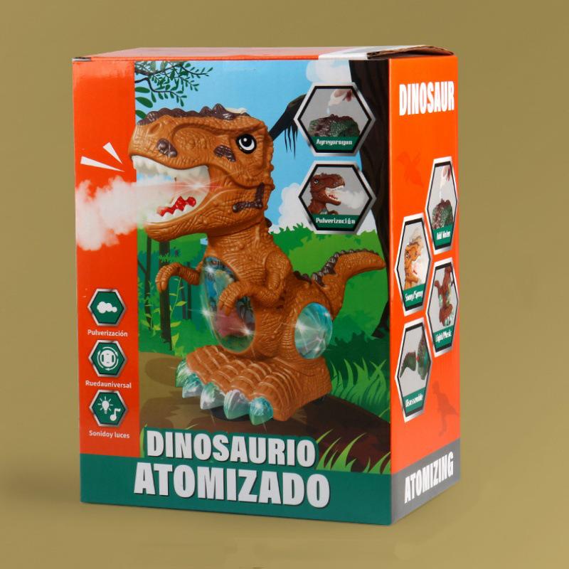Luminous Walking Tyrannosaurus Rex Toy for Children - Musical Dinosaur Model, Ideal Boys  Gift