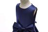 Suerba Dress for Piano and Formal Occasions Children's Recitals, Weddings, Shichi-Go-San, (130, Navy)