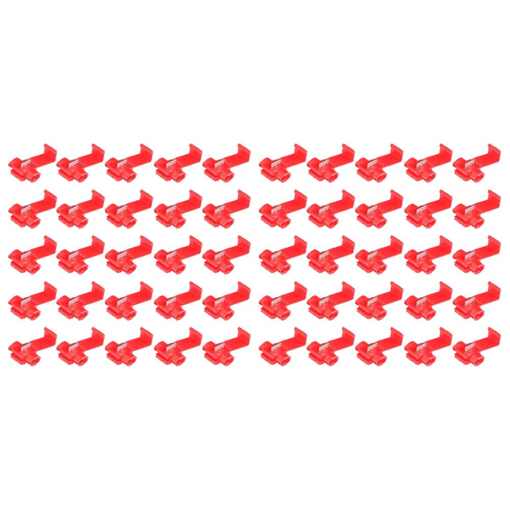 50pcs Wire Connector Quick Connector Terminal Crimping No Destructive No BreakWire Mini Screw Terminal Blocks Connector