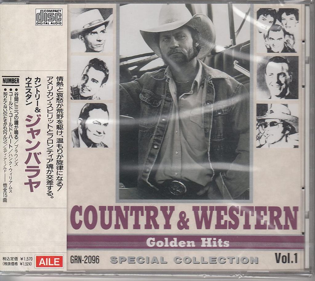 CD VARIOUS - COUNTRY & WESTERN GOLDEN HITS Japan Country Used