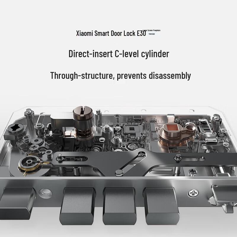 Xiaomi E30 Smart Door Lock with Large Screen Peephole