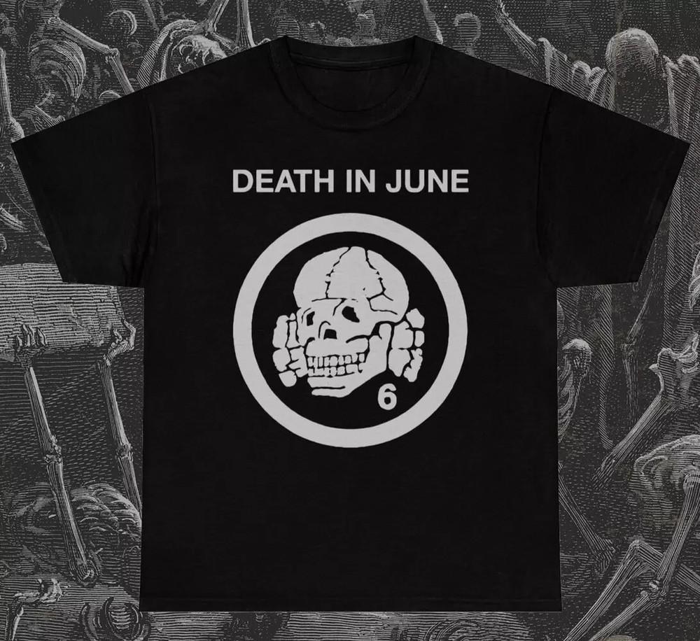 Death in June  , Музыкальная группа Панк-рок Готика Унисекс футболка Унисекс футболка XXL