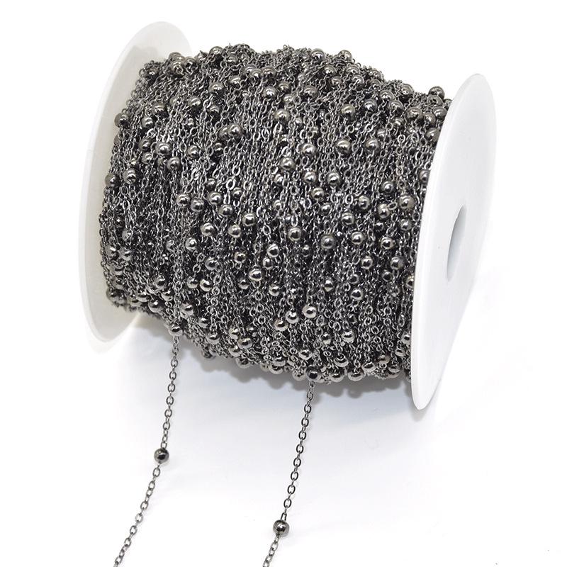 Αλυσίδα με Χάλκινα Φούντακια 4mm για DIY Κοσμήματα και Αξεσουάρ Αρχαίου Στυλ