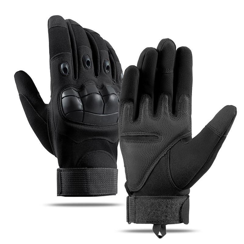Tactical Half-Finger Gloves Men Softshell Outdoor Sports Cycling Anti-Slip Durable Ultra-Suede