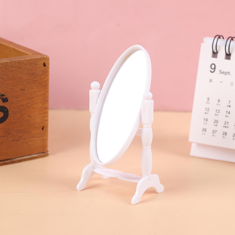 1/12 Dollhouse Miniature Frame Accessories Furniture Miniature Mirror Wall Room Mirror Doll House Mirror