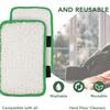 Reusable and Washable Replacement Mop Pad Offering Enhancing Absorption and Quick Dry Fabric Suitable for Steam Mops