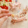 <Miniature Bus (Pink)> Pierce Jewelry Box