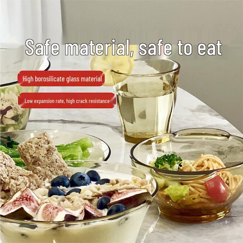 PYREX Corning Shiny 12-Piece Glass Dinnerware Set