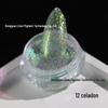 Iridescent Opal & Crushed Diamond Nail Art Reflective Glitter Powder