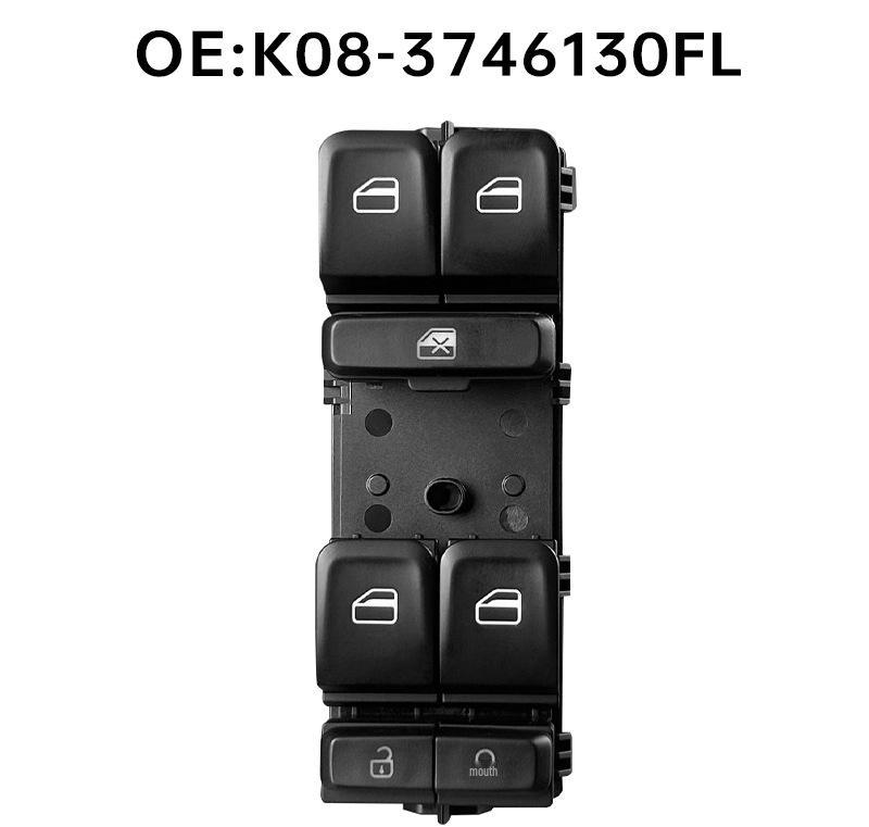 K08-3746130FL Automatic Window Switch for Chery Karry K60 (Driver's Side)