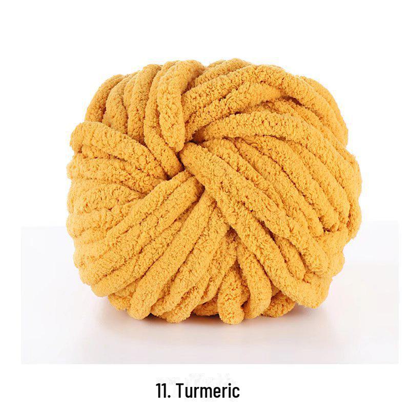 Isländische 2CM Extra Dicke Handgewebte Chenille Eisbar Decke