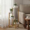 Plant Stand Featuring Trays Staggered Space-Saving rackSaving for Balcony