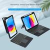 10.9 iPad Pro Tablet Protective Cover with Wireless Bluetooth Keyboard, Backlight, Mini 6 Shaft - Compatible with Air 3 and 10.2 models.