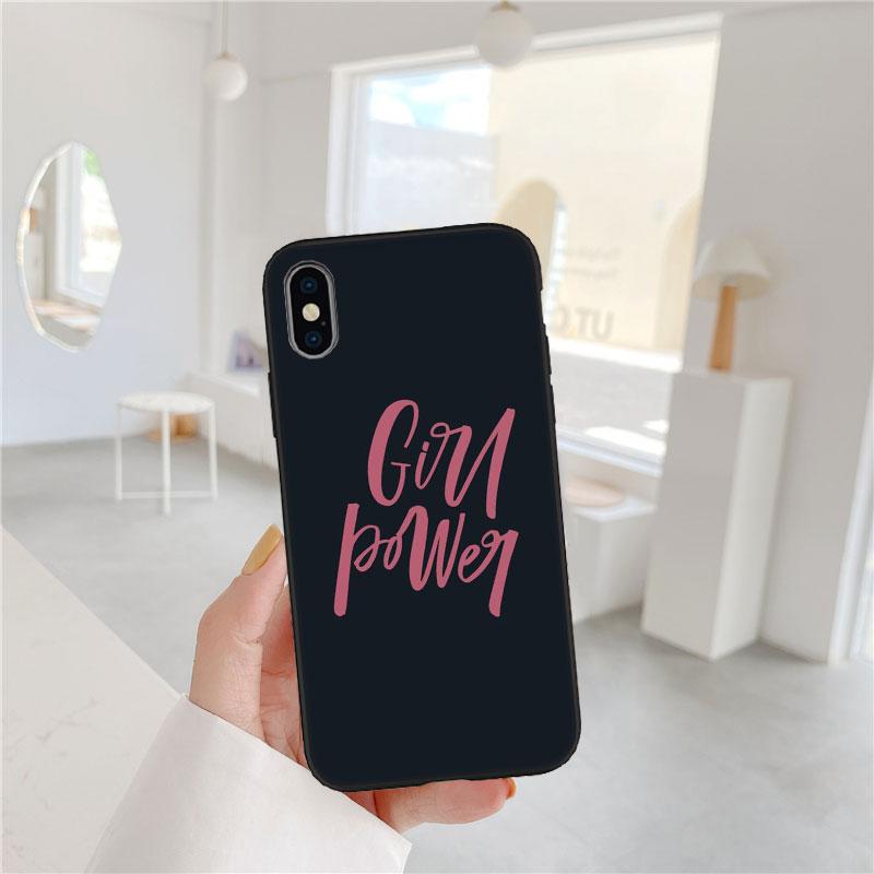 PP38 Girl Power Fight Soft Shell Phone Case for Samsung Galaxy Note 10 20 S23 S24 S25 Ultra FE Plus Edge Lite A02S A35 A07 A17