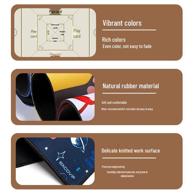 Jiu Jun Thickened Anti-slip Game Table Mat
