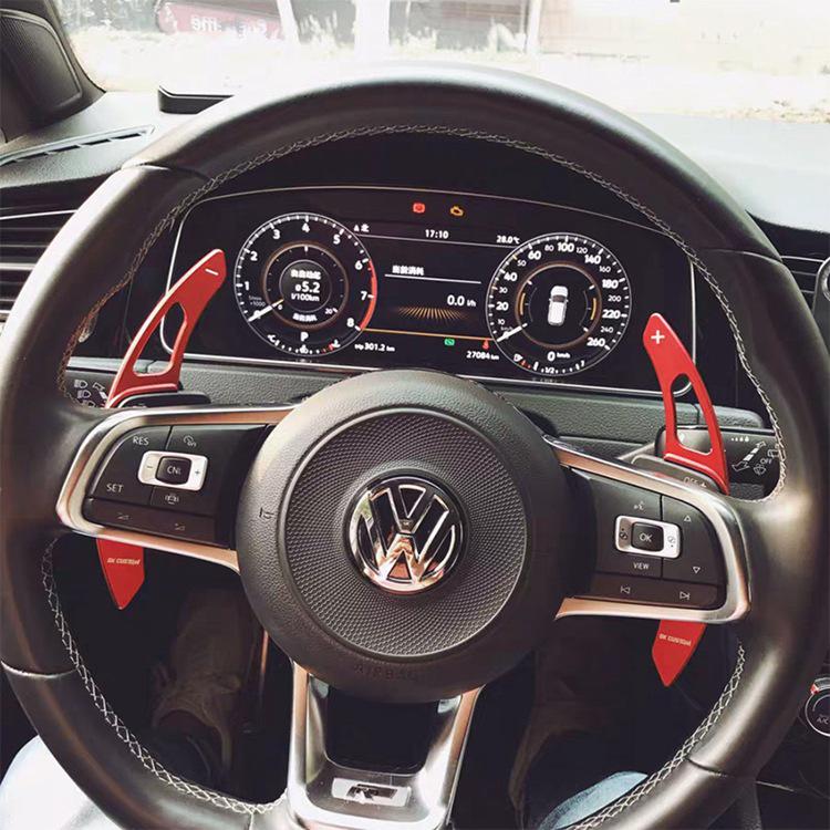 Kompatibel mit VW Golf 7 R-line, Scirocco, Lamando, Sagitar, Viloran Aluminiumlegierung Schaltwippen
