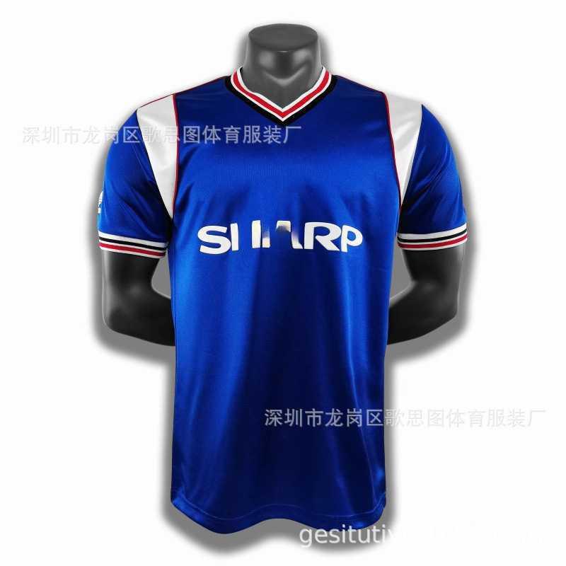 Retro Football Jersey Men Long Short Sleeve Various Season Designs Sports Training Wear