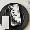 Chinese l-landscape  Phone Case Black Silicone Soft For Samsung Galaxy A73,A72,A71,A70,A53,A52,A51