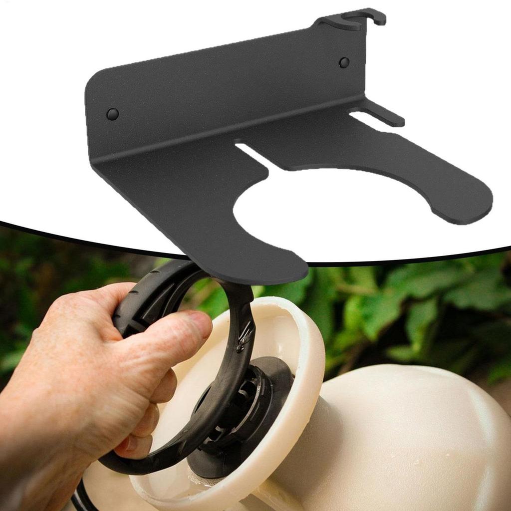 Garden Tool Organizer Wall Mounted Pump Sprayer Storage Bracket Wall-Mounted Garden Tool Organizer For Yards Porches Gardens