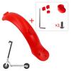 Fenders Scooter Wings Rear Mud Guard Support Protection ABS Plastic Parts Screws Rubber Stopper for Xiaomi M365 Pro Parts