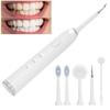 Multi‑Functional Oral Irrigator with Face Brush  Mouth Mirror Teeth Cleaning Device White