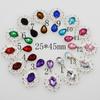 Garment Decorative Faceplate Sparkling Crystal Sewing Button Scrapbooking Pendant Alloy Rhinestone