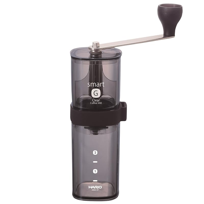 

HARIO Coffee mill smart G transparent black MSG-2-TB